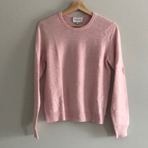 Eric Bompard Light Pink Cashmere Sweater